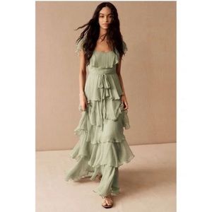 NWT Brand New BHLDN Amelie Maxi Dress Gown